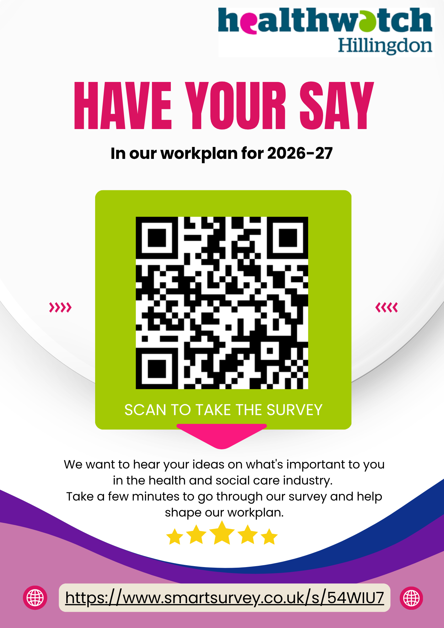 Have Your Say Workplan