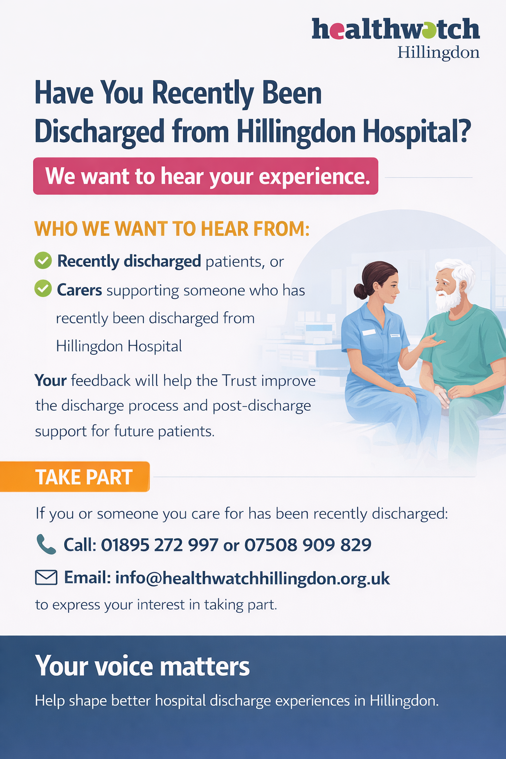 Hospital dishcarge project