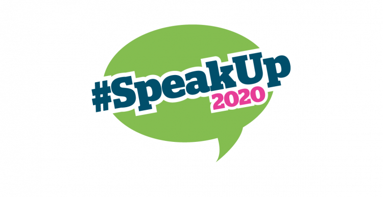 #SpeakUp2020 logo