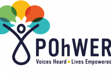 POhWER logo. Voices heard, lives empowered
