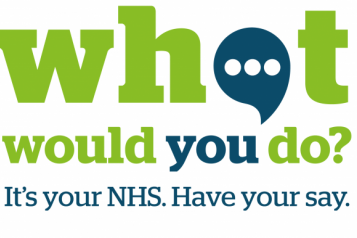 What Would You Do? It's your NHS. Have your say.